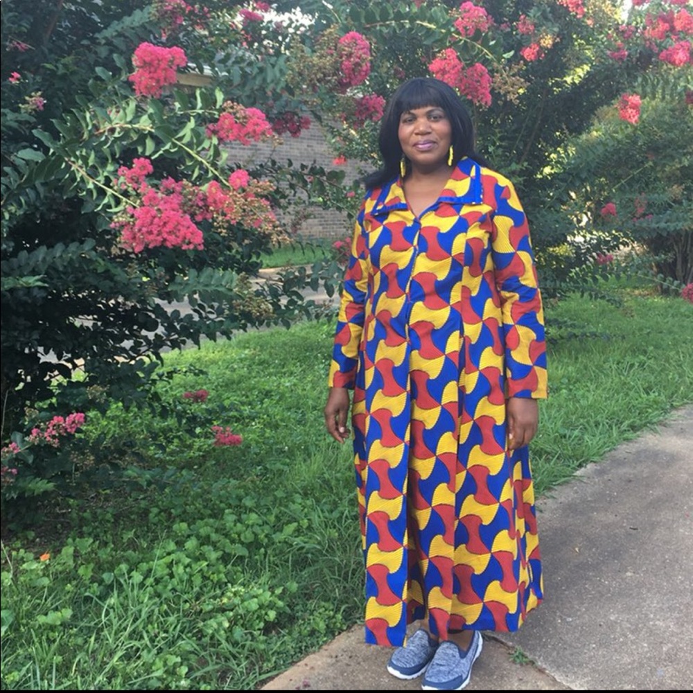 African print jacket